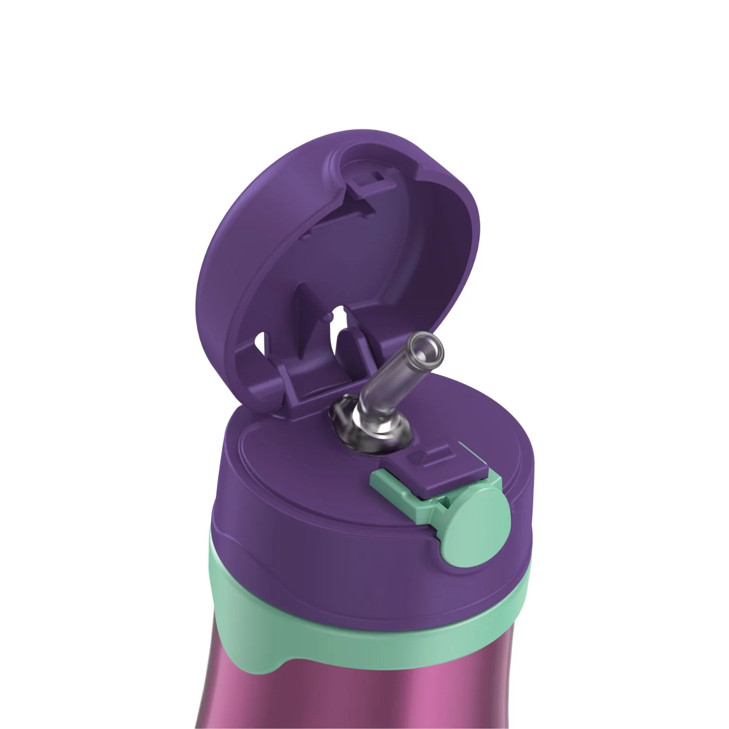 BOTELLA CON BOMBILLA THERMOS SIPPY KIDS 290ML LILA