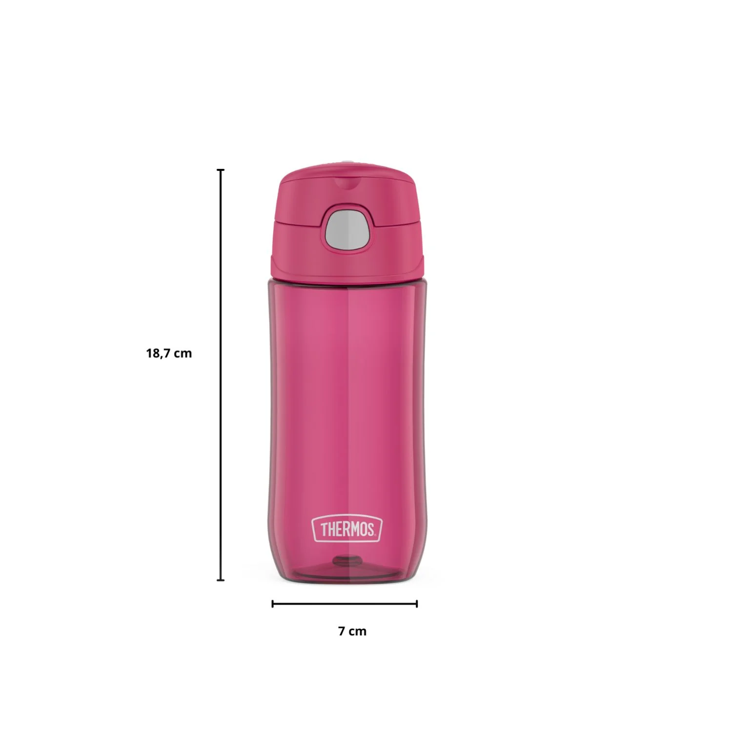 BOTELLA DE HIDRATACIÓN TRITAN THERMOS FUN ROSA 470ML