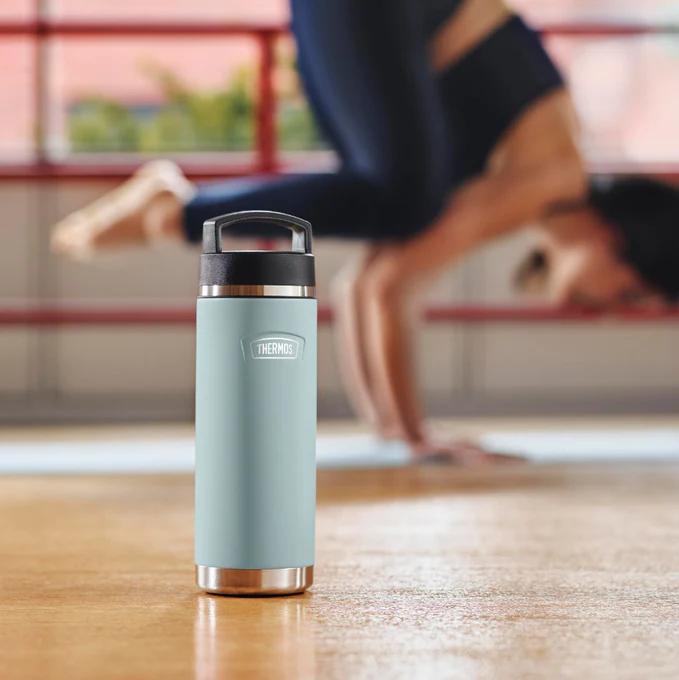 BOTELLA HIDRATACIÓN ICON ACERO INOXIDABLE 1.2LT GLACIER