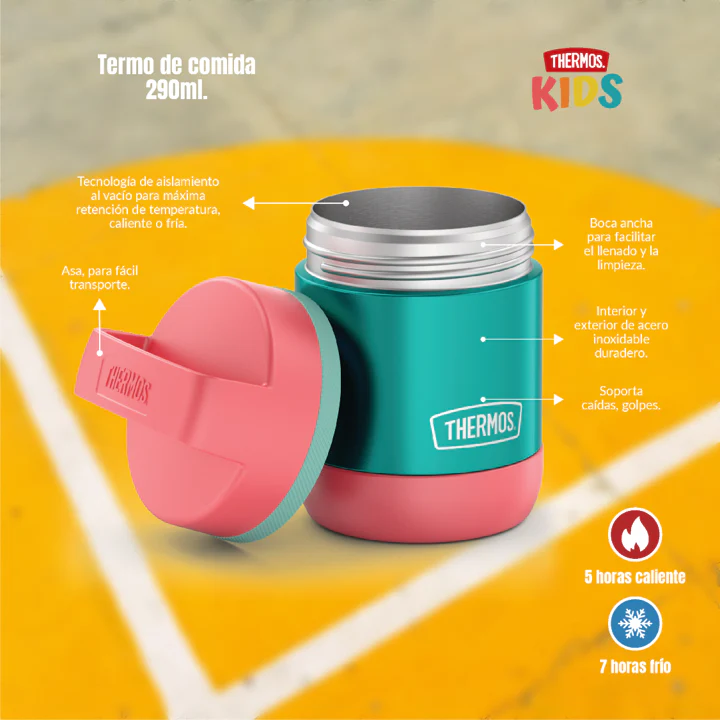 TERMO COMIDA FUN ACERO INOX  290ML CARRY