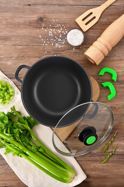 SET SARTEN Y CACEROLAS ALUMINIO FUNDIDO VITORIA