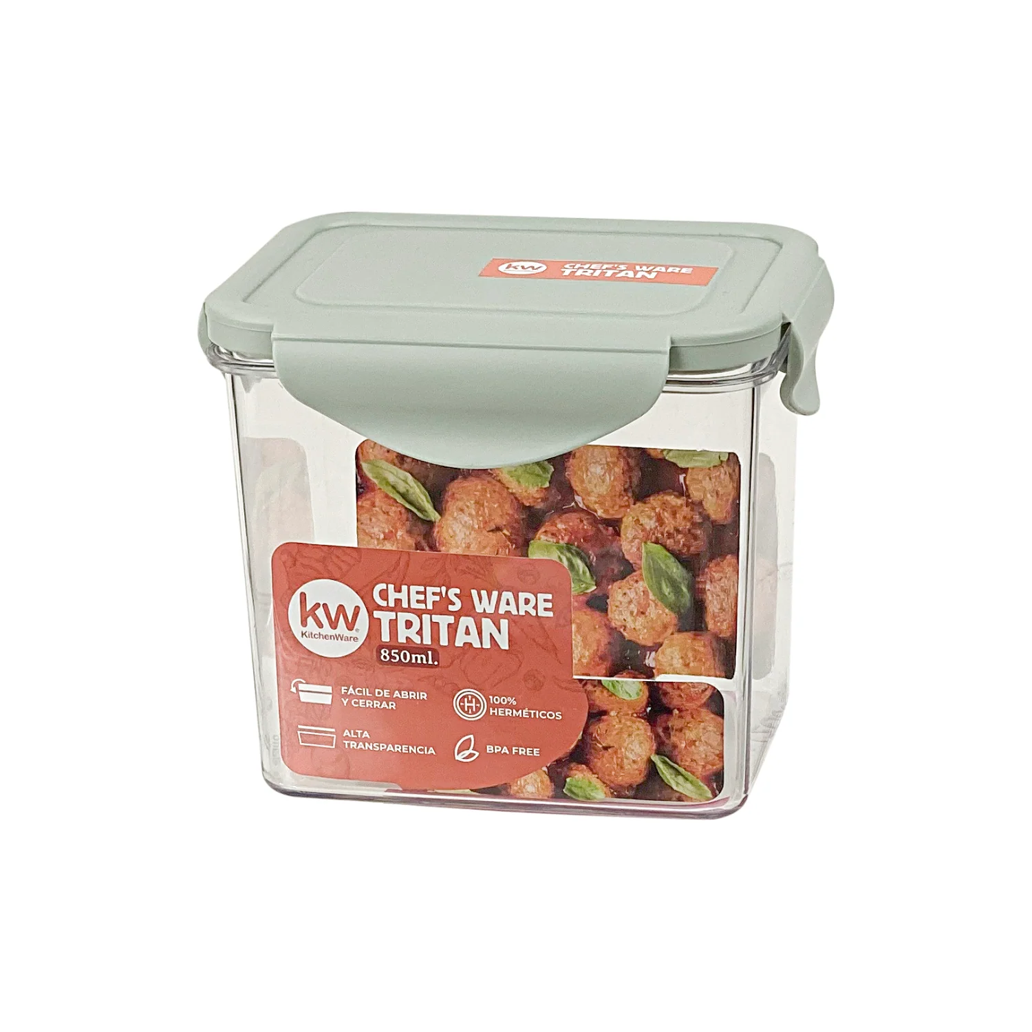 CONTENEDOR CHEF'S WARE TRITAN RECTANGULAR 850ML