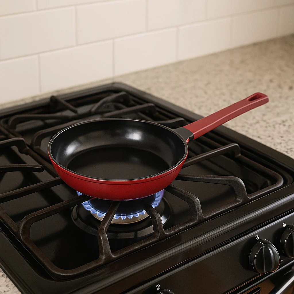 BATERIA DE COCINA 7 PIEZAS ALUMINIO FUNDIDO BERRIES