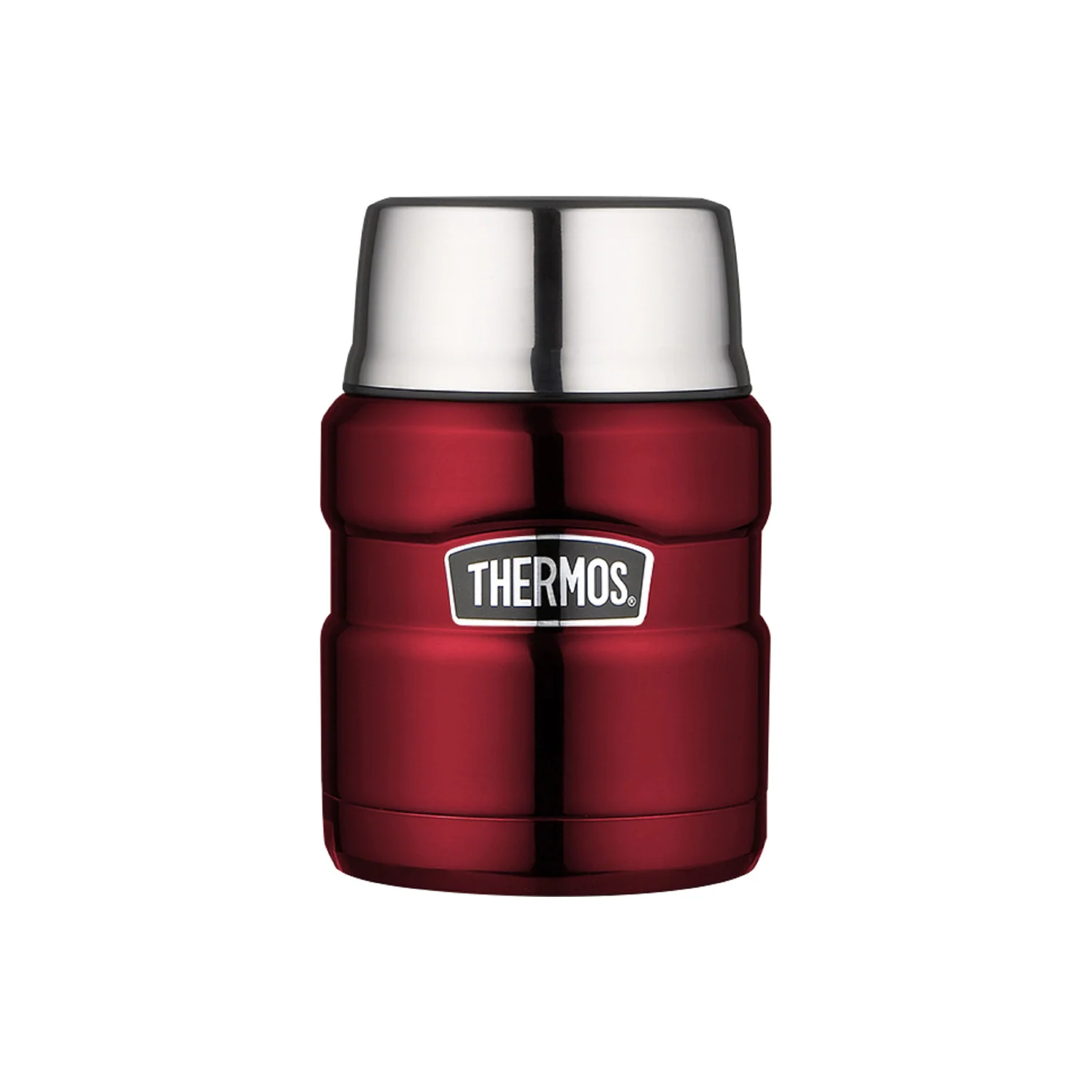 TERMO COMIDA 470ML KING ACERO INOX ROJO
