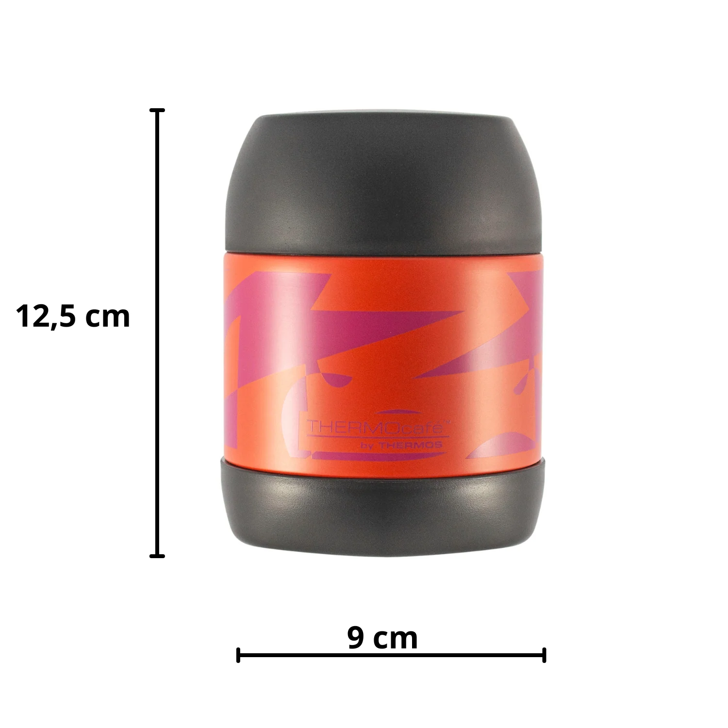 TERMO COMIDA KIDS ACERO INOXIDABLE NARANJA 350ML