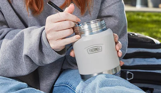 TERMO COMIDA 470ML ICON ACERO INOXIDABLE SANDSTONE