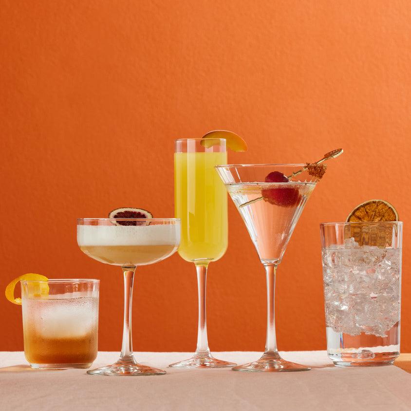 SET 4 COPAS VINO PANELLO 414 ML