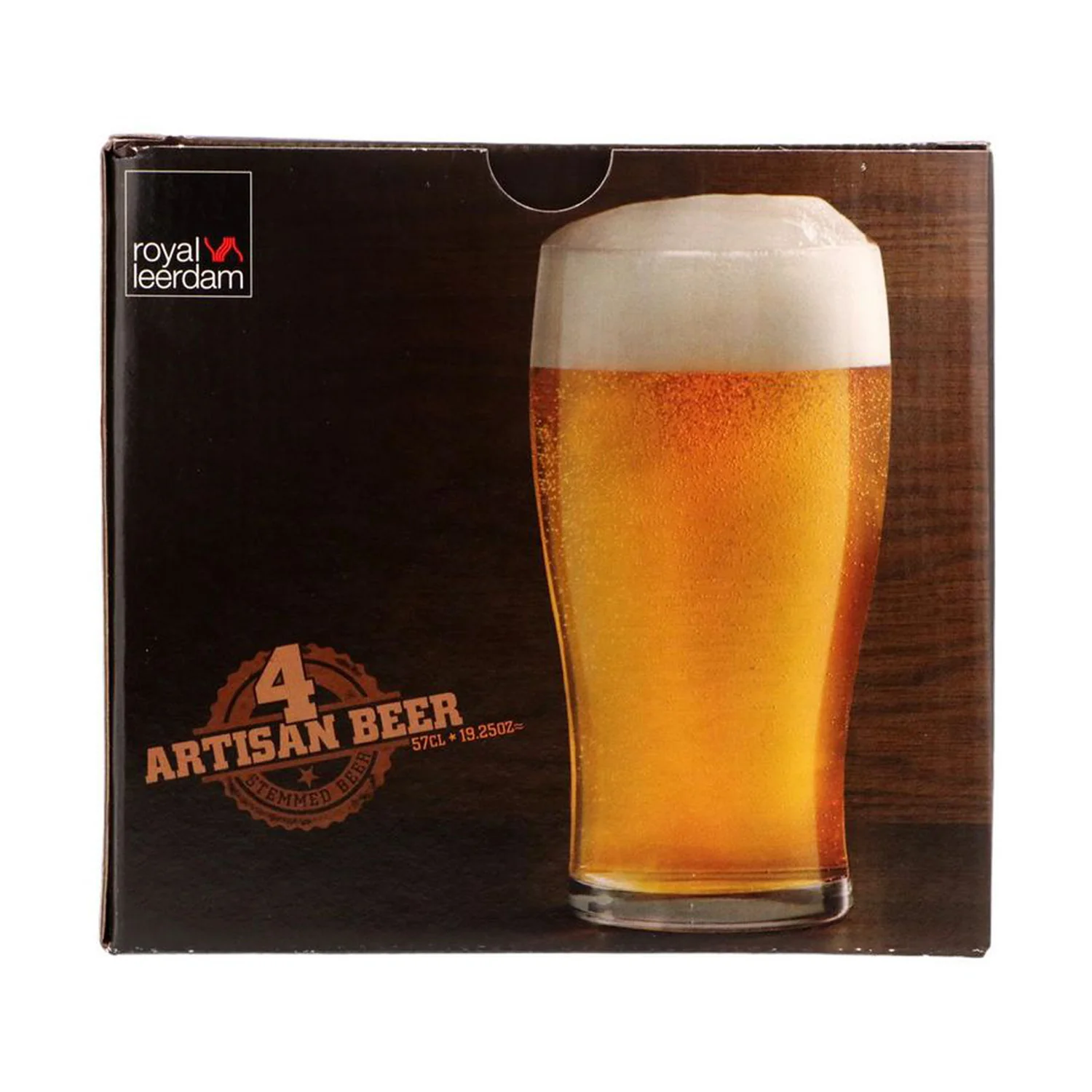 SET 4 VASOS ARTISAN PINTA 570ML