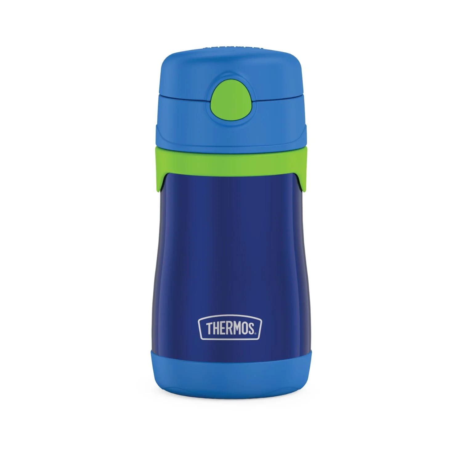 BOTELLA CON BOMBILLA THERMOS SIPPY KIDS 290ML AZUL