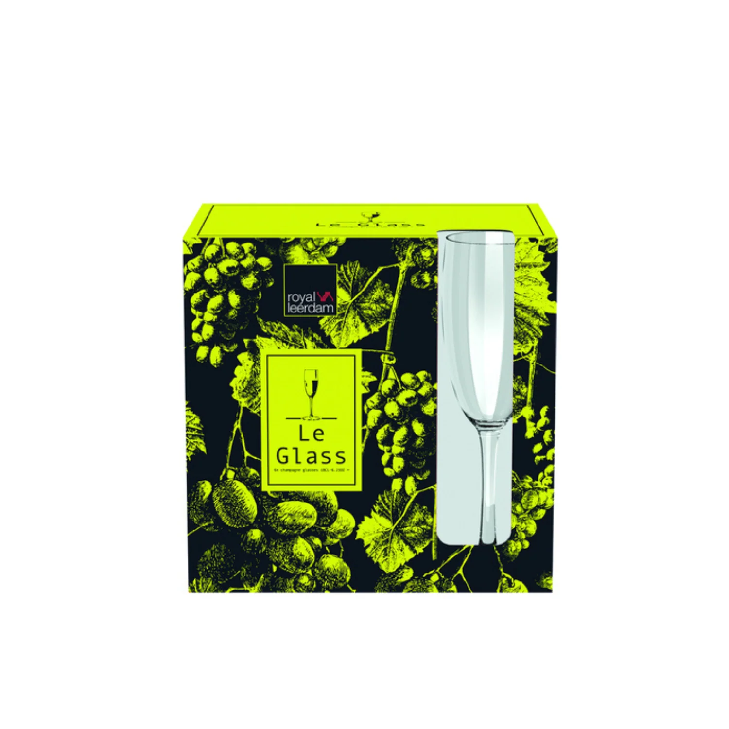 SET 6 COPAS FLAUTA 180 ML