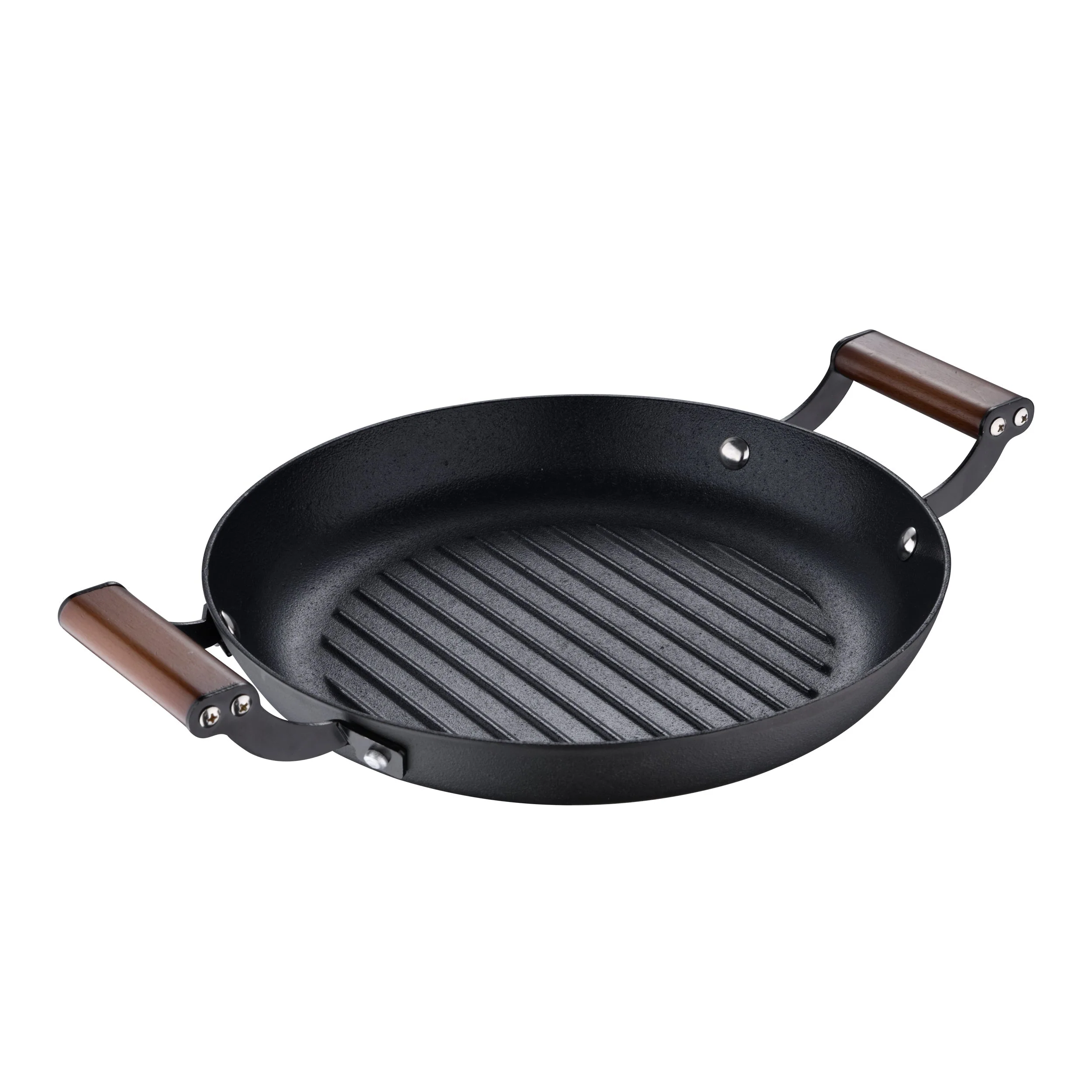 PLANCHA ASADOR REDONDA 28CM HIERRO