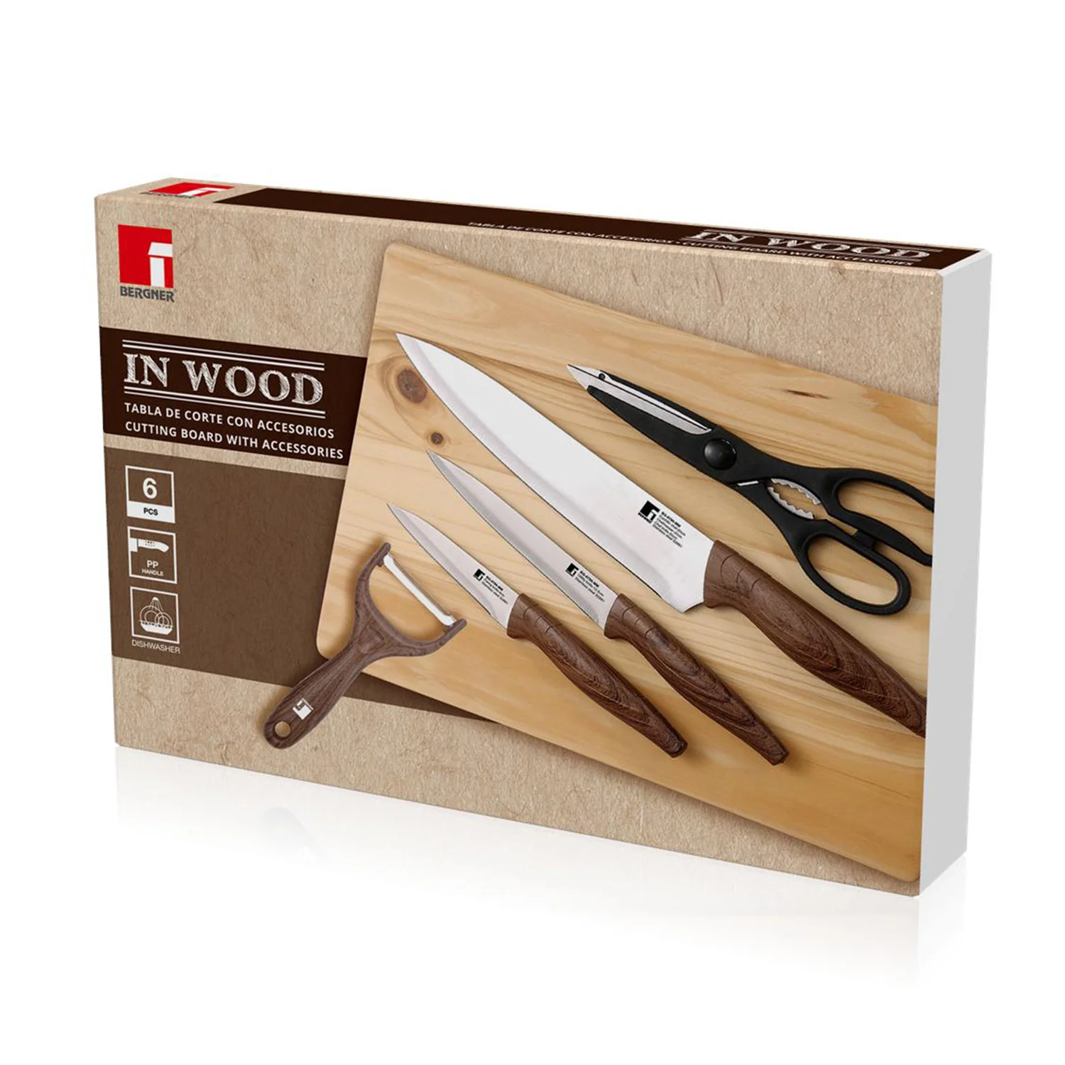 SET DE TABLA + ACCESORIOS IN WOOD