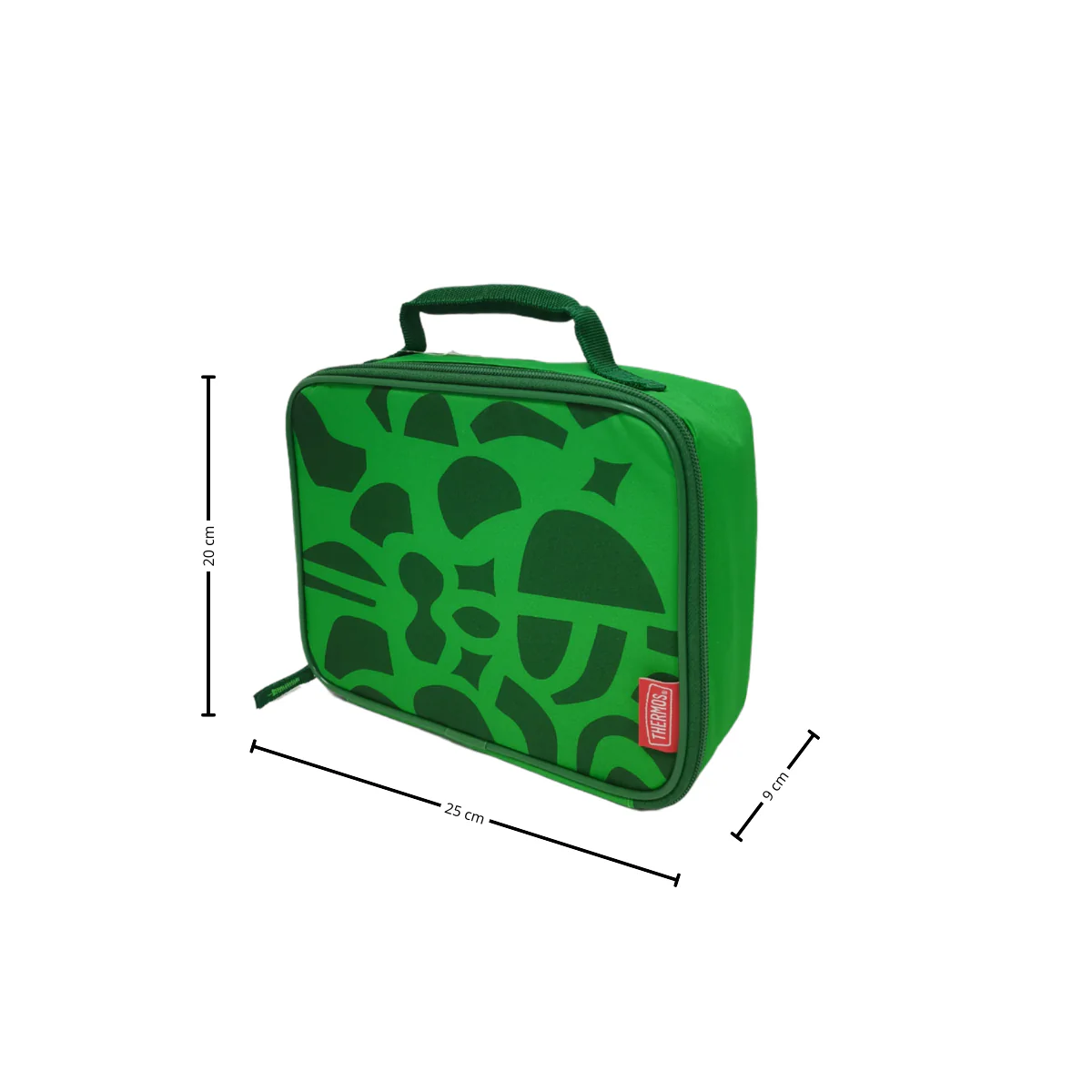 LONCHERA TERMICA COLOR VERDE 3.5LT