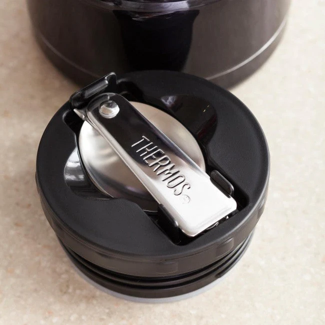 TERMO COMIDA 470ML KING ACERO INOXIDABLE NEGRO