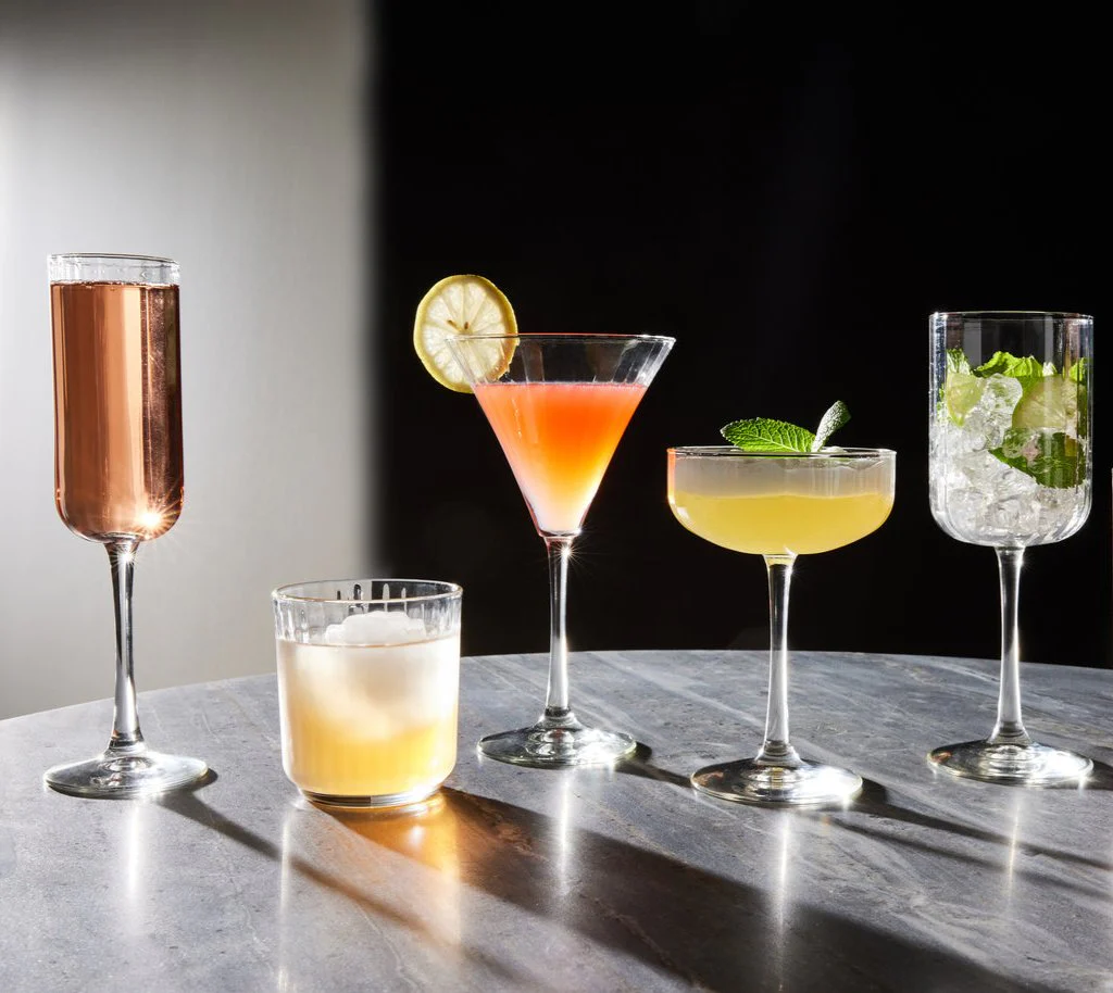 SET 4 COPAS ESPUMANTE FLAUTA PANELLO 221 ML