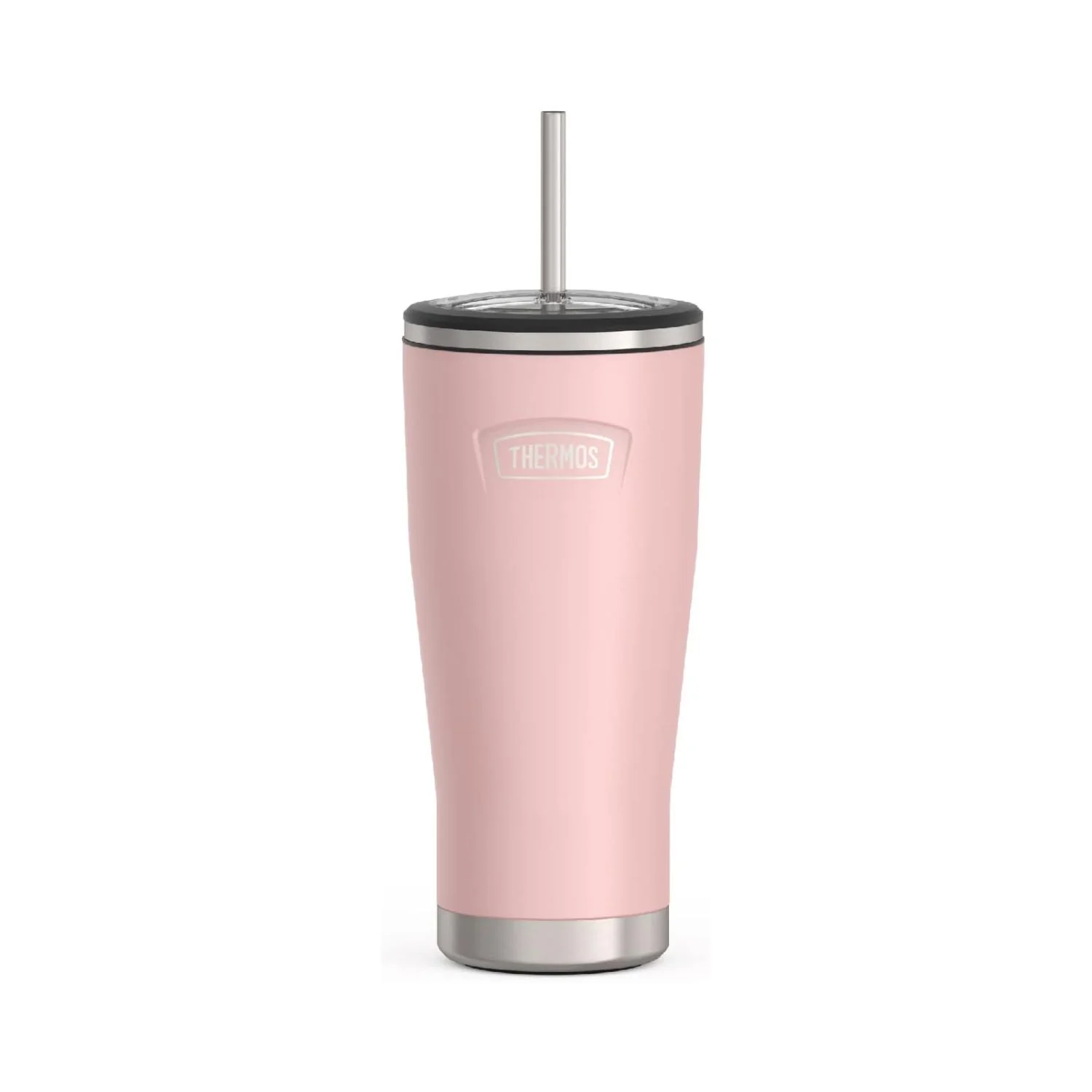 TERMO MUG ICON ACERO CON BOMBILLA 710ML SUNSET PINK