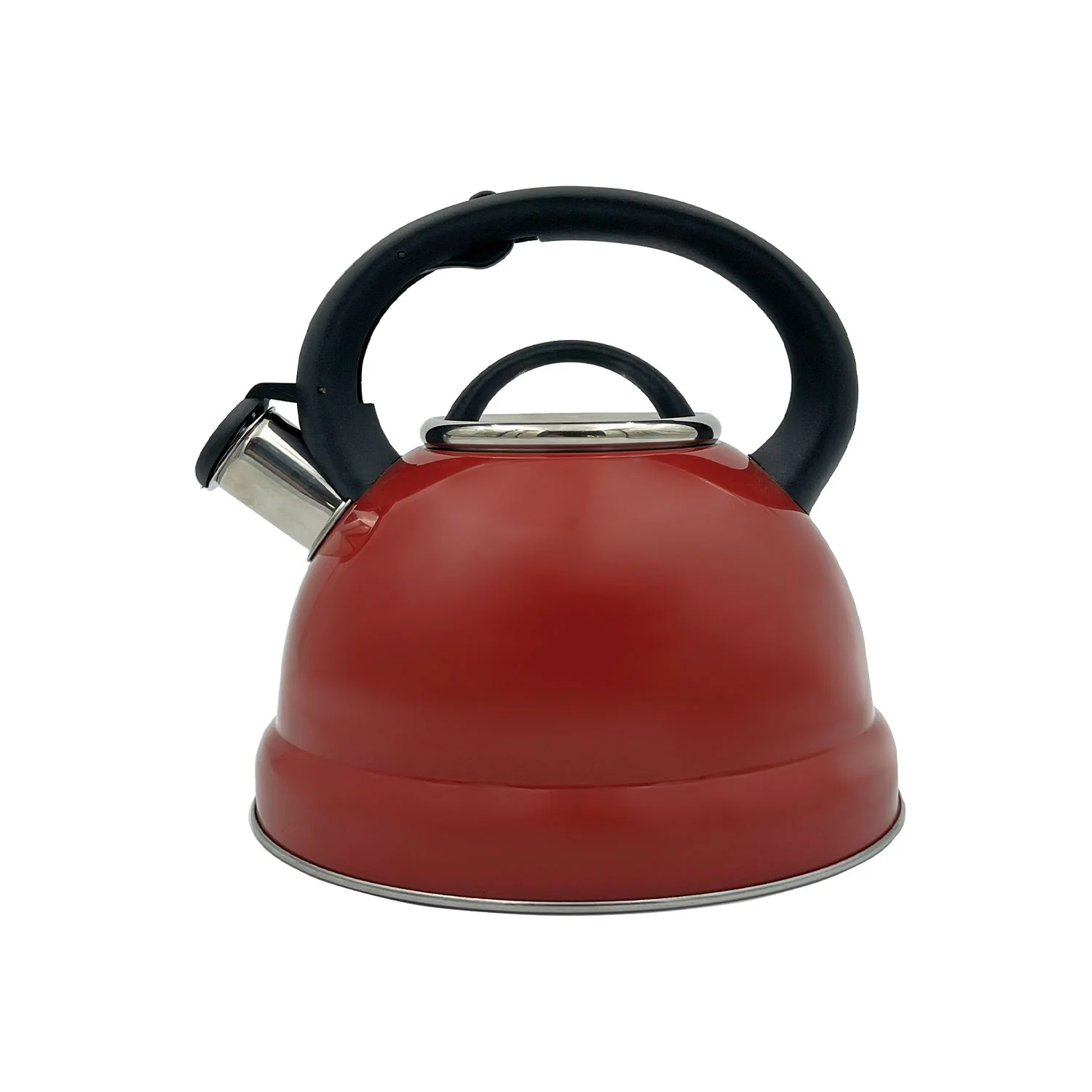 TETERA DE ACERO INOXIDABLE VIENA ROJA 3LT