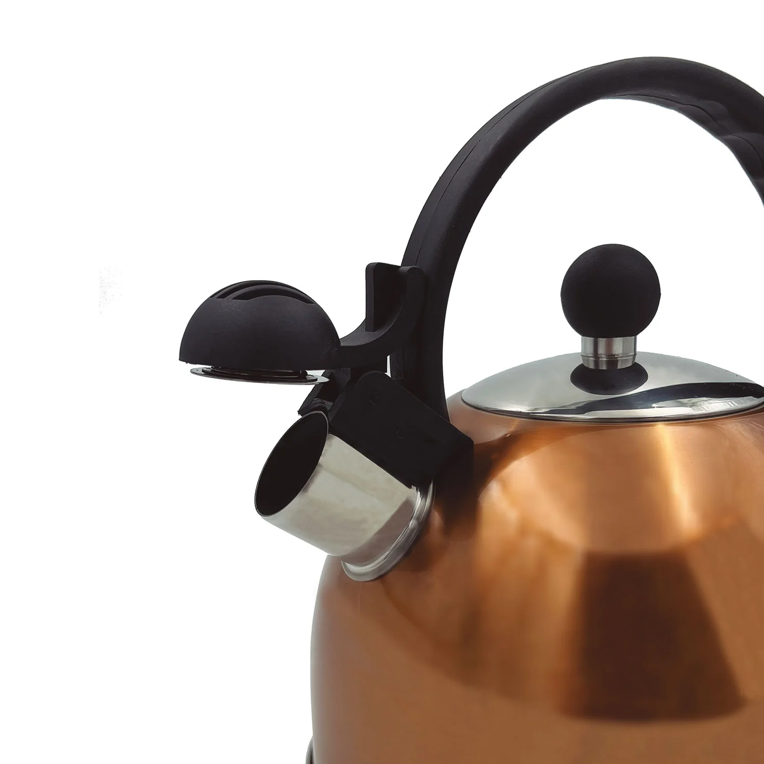 TETERA DE ACERO INOXIDABLE CAPRI COBRE 2,5LT