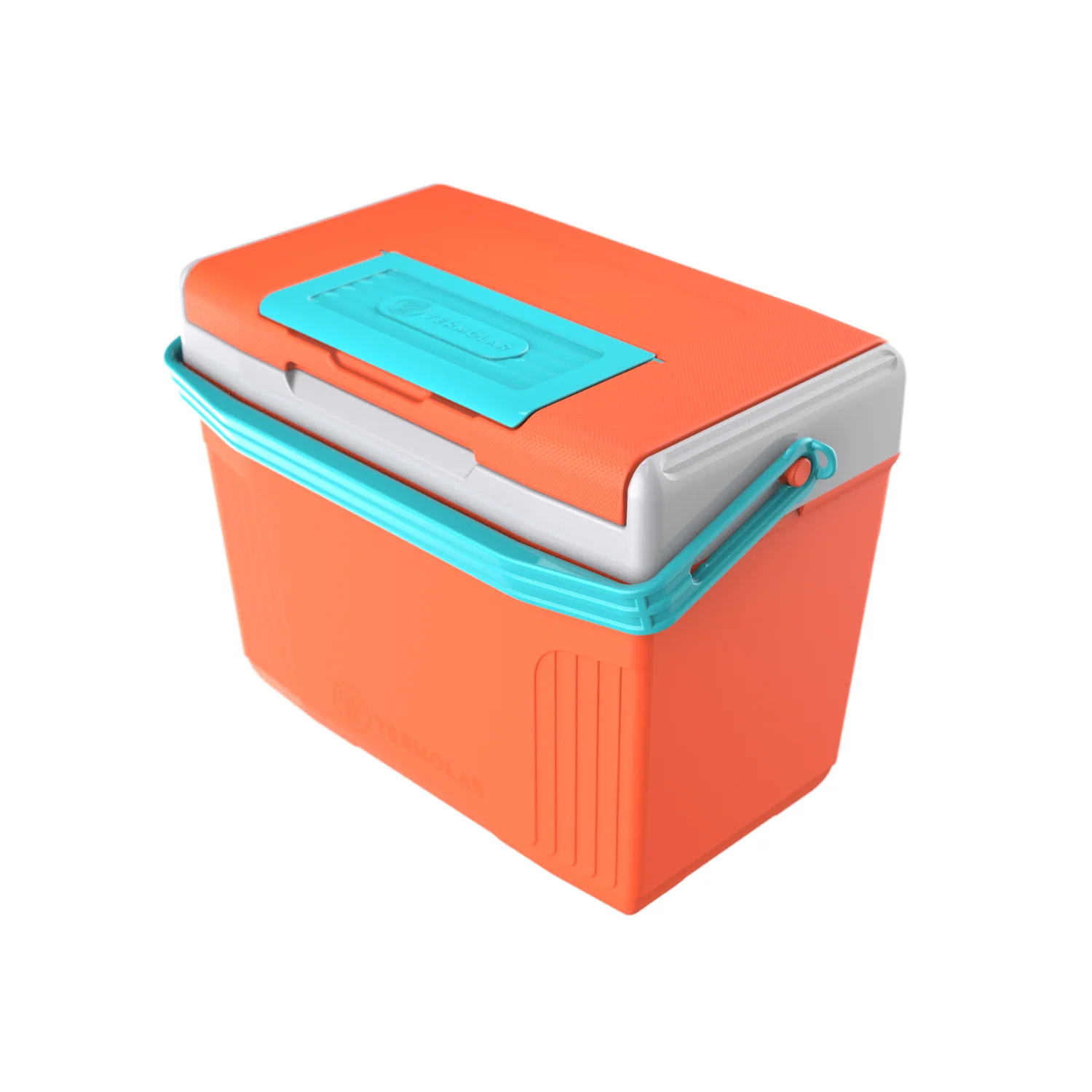 COOLER TERMOLAR 8LT NARANJO/CELESTE