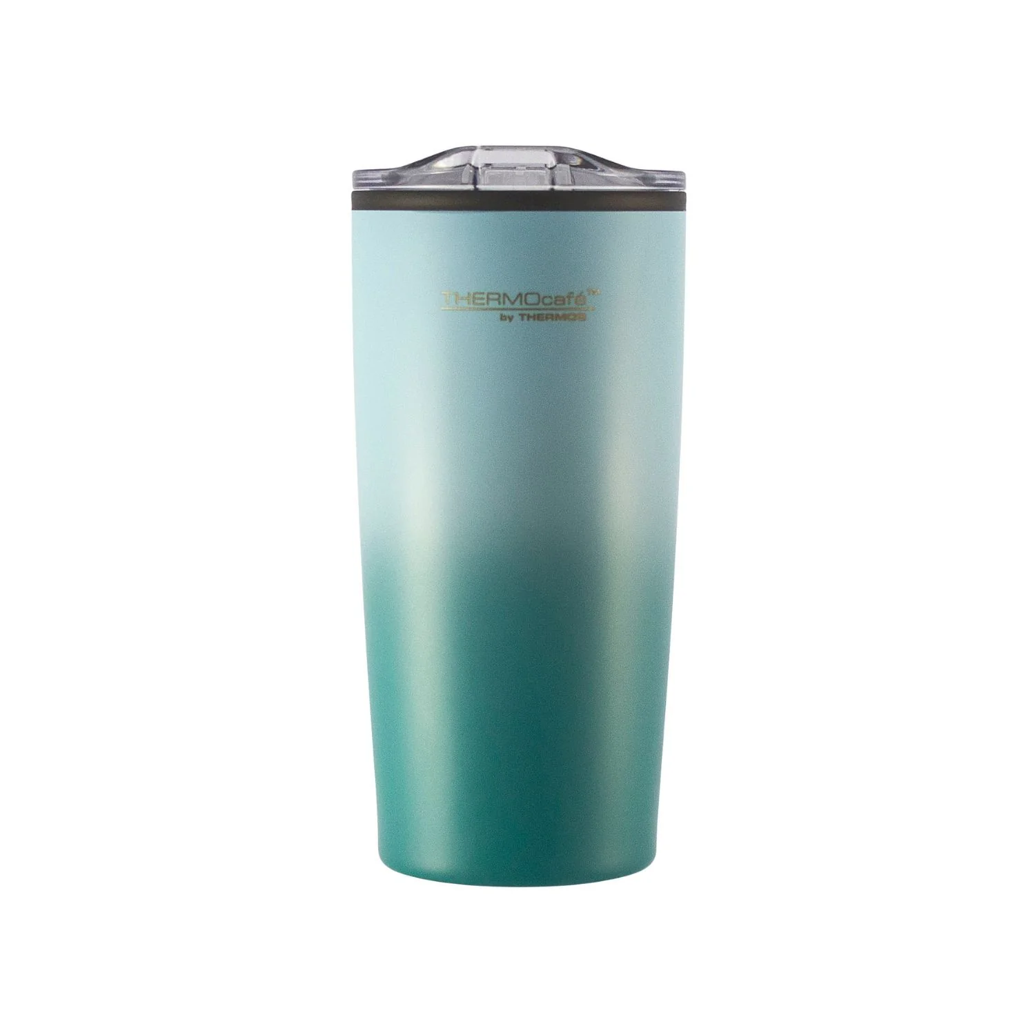 TERMO MUG ACERO INOXIDABLE DOBLE COLOR 460ML VERDE