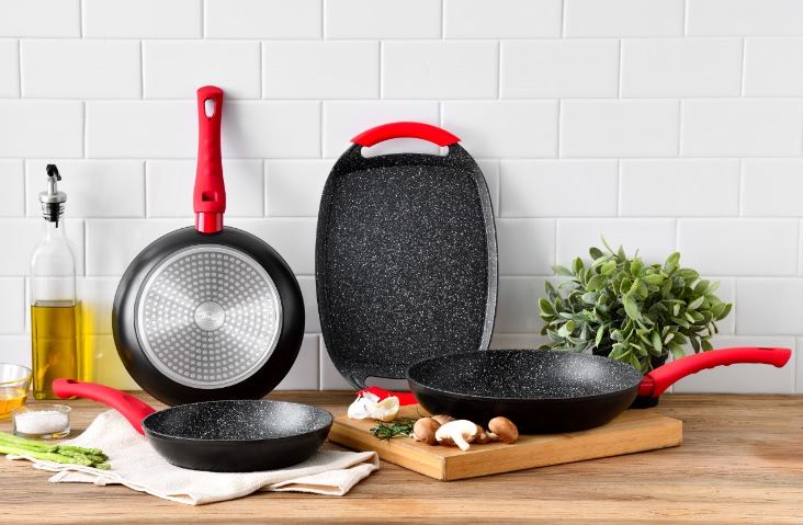 SET 2 SARTENES ALUMINIO FORJADO TOLEDO