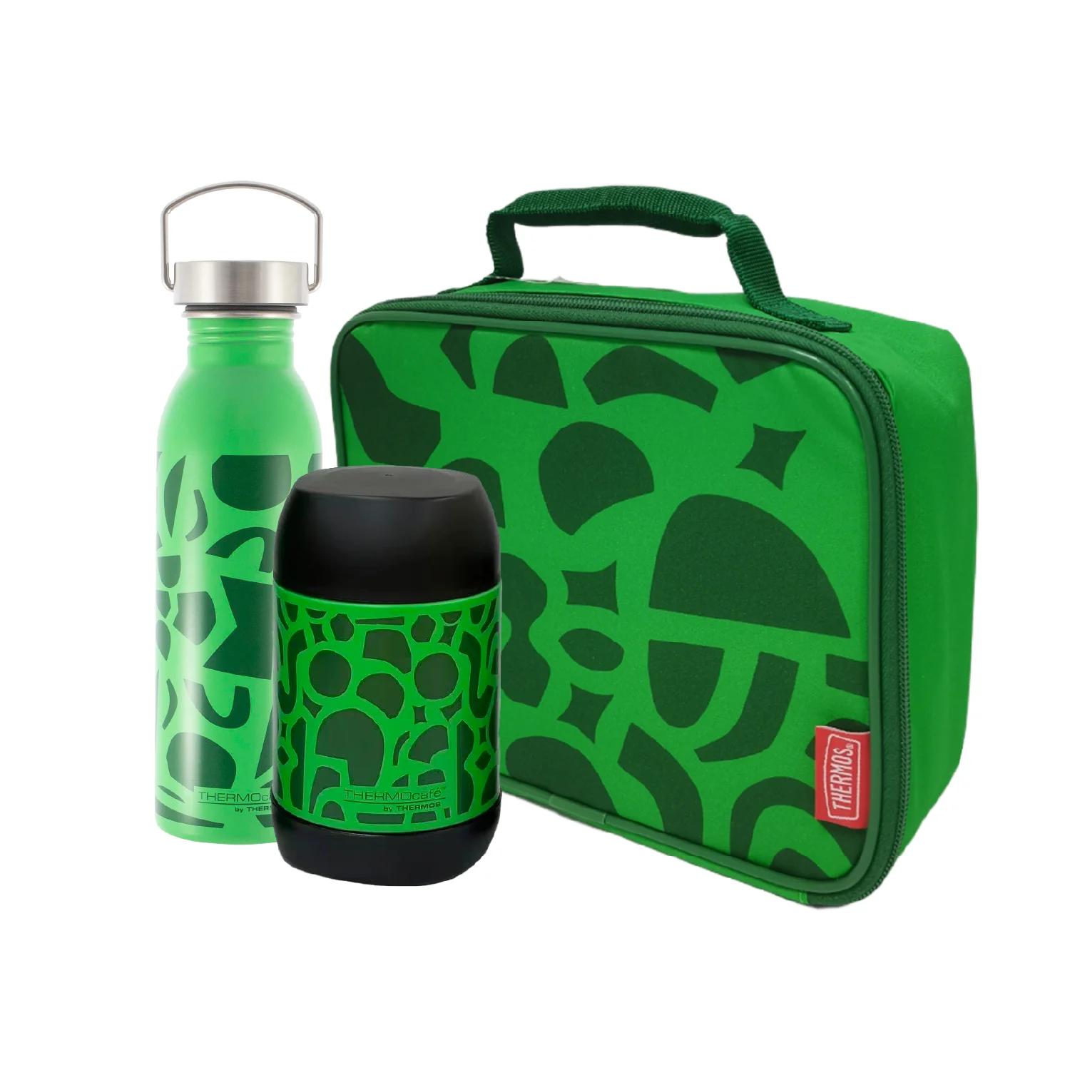PACK THERMOS REGRESO A CLASES DISEÑO VERDE