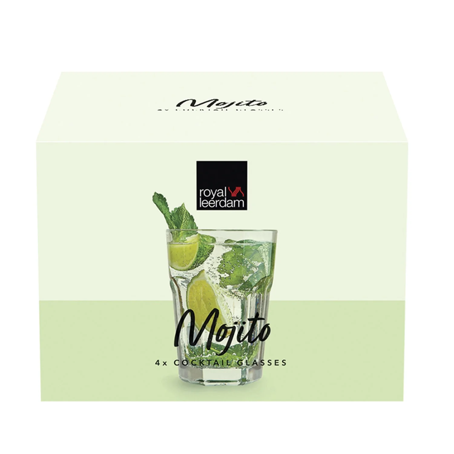 SET 4 VASOS COCKTAIL - MOJITO 440ML