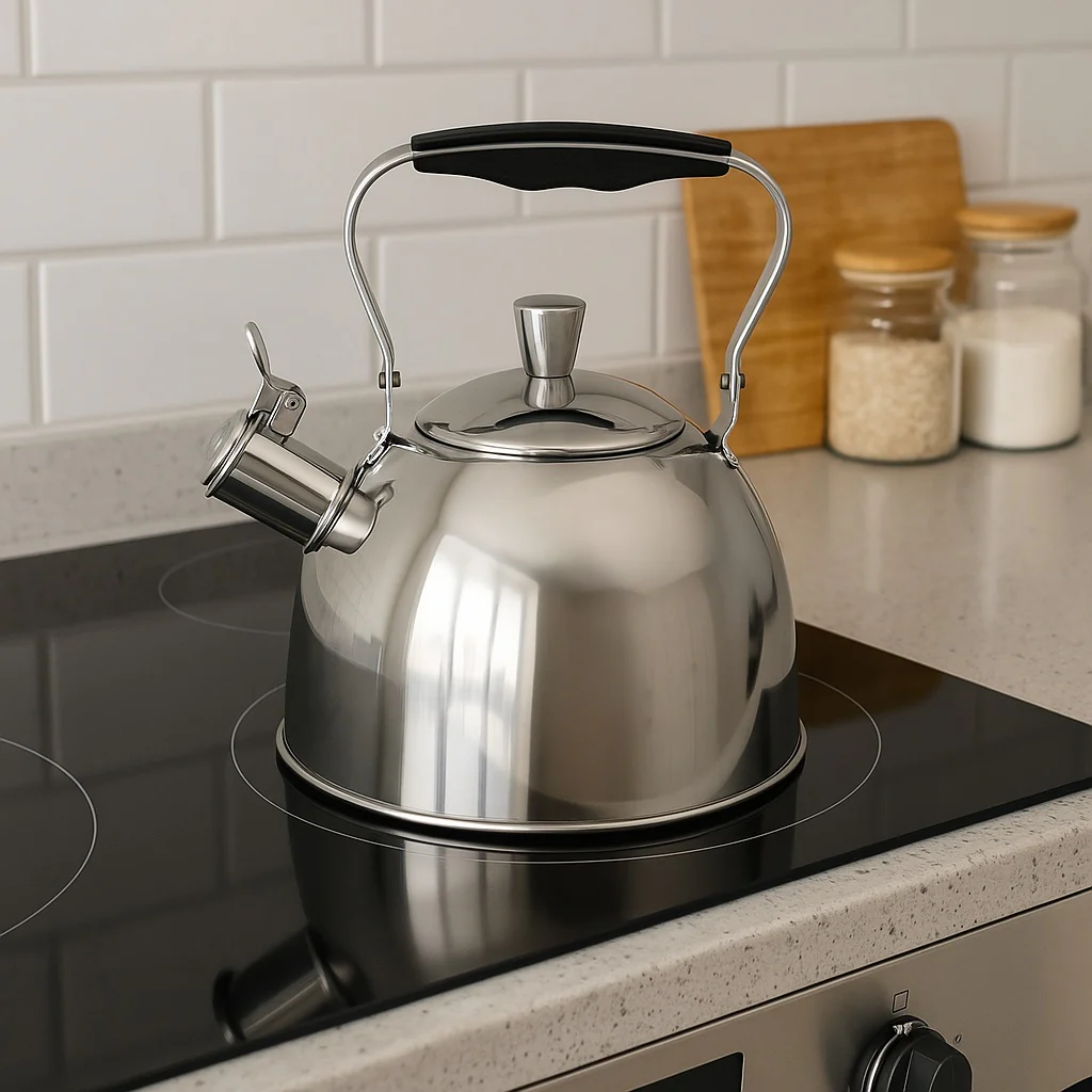 TETERA DE ACERO INOXIDABLE OSLO PLATEADA 3LT