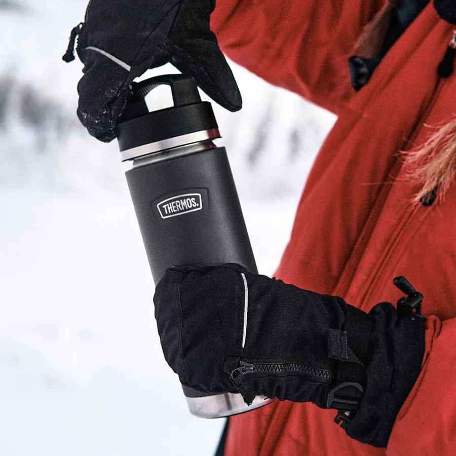 BOTELLA HIDRATACIÓN ICON ACERO INOXIDABLE 1.2LT GLACIER