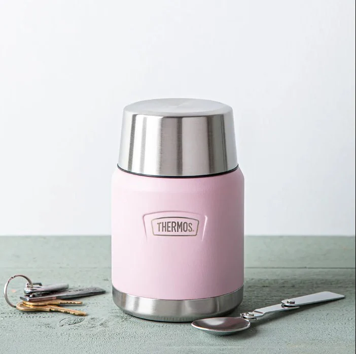 TERMO COMIDA 470ML ICON ACERO INOXIDABLE SUNSET PINK