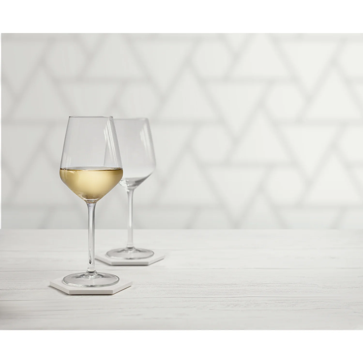 SET 6 COPAS VINO BLANCO CARRE 385ML