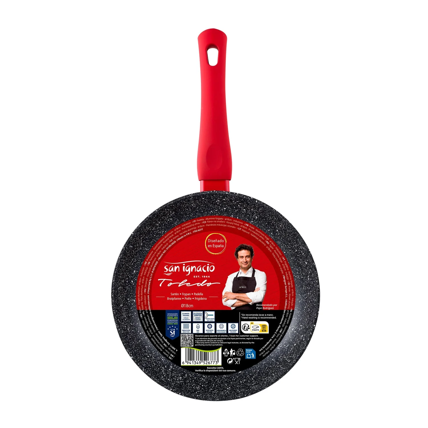 SARTEN 18 CM ALUMINIO FORJADO TOLEDO