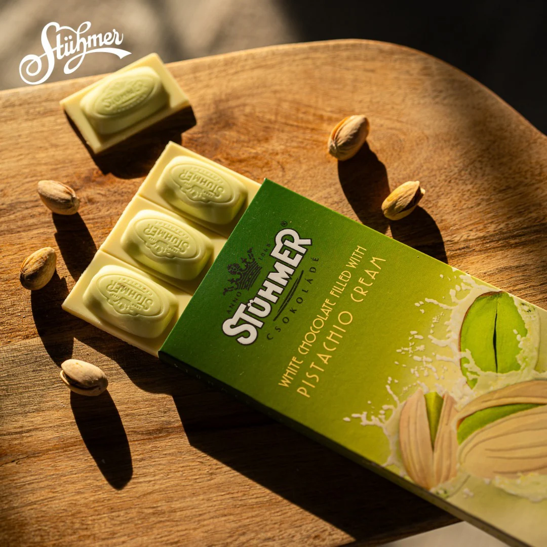 Pistachio Chocolate Bar 100g