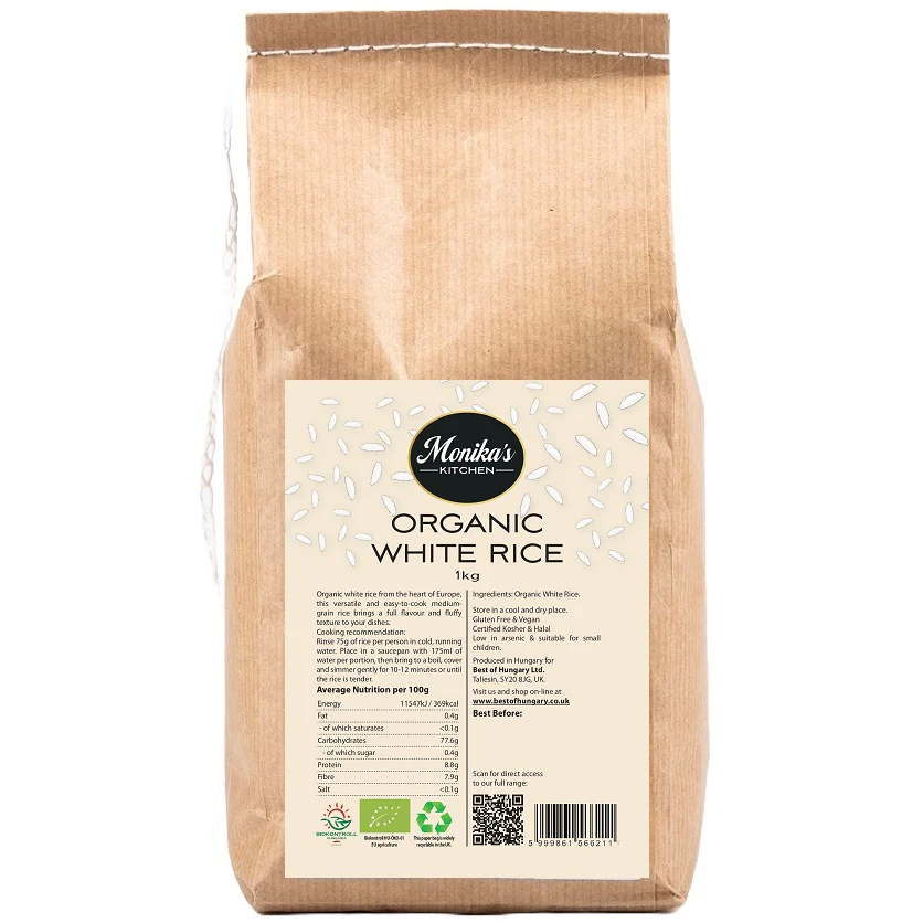 Organic White Rice 1kg