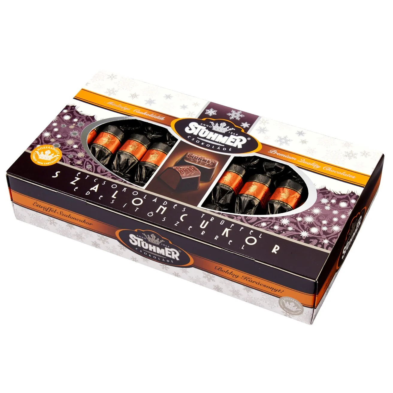 Dark Chocolate Praline with Sweetener 225g