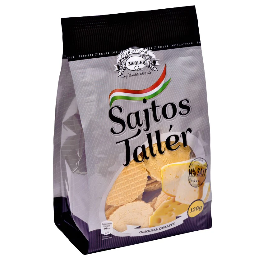 Sajtos Tallér 120g - Cheese Crackers