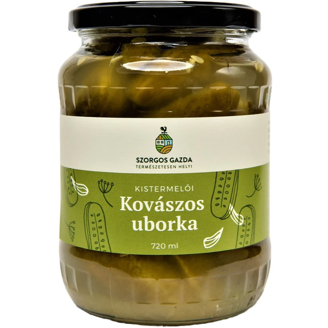 Kovászos Uborka - Fermented Pickles 720ml