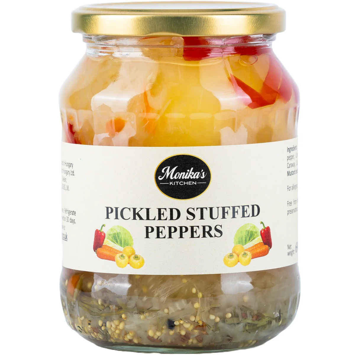 Pickled Stuffed Peppers 690g