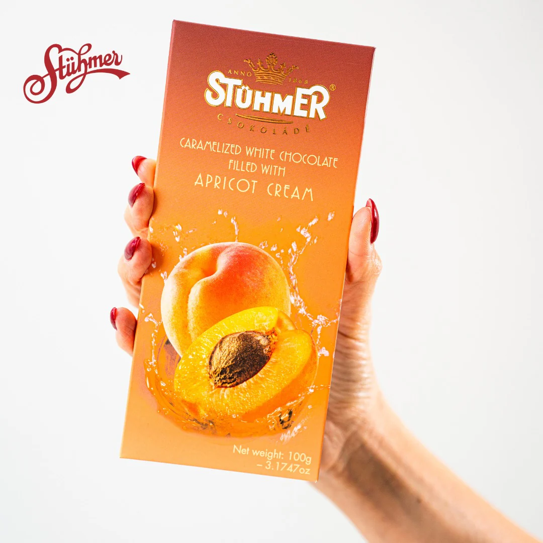 Apricot Chocolate Bar 100g