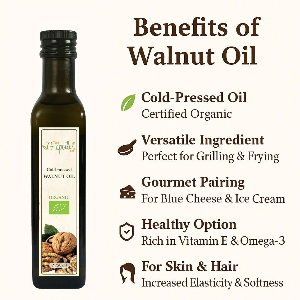 Organic Walnut Oil 250ml