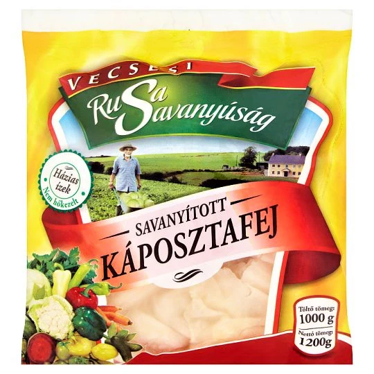 Pickled Sour Cabbage Leaves 1kg