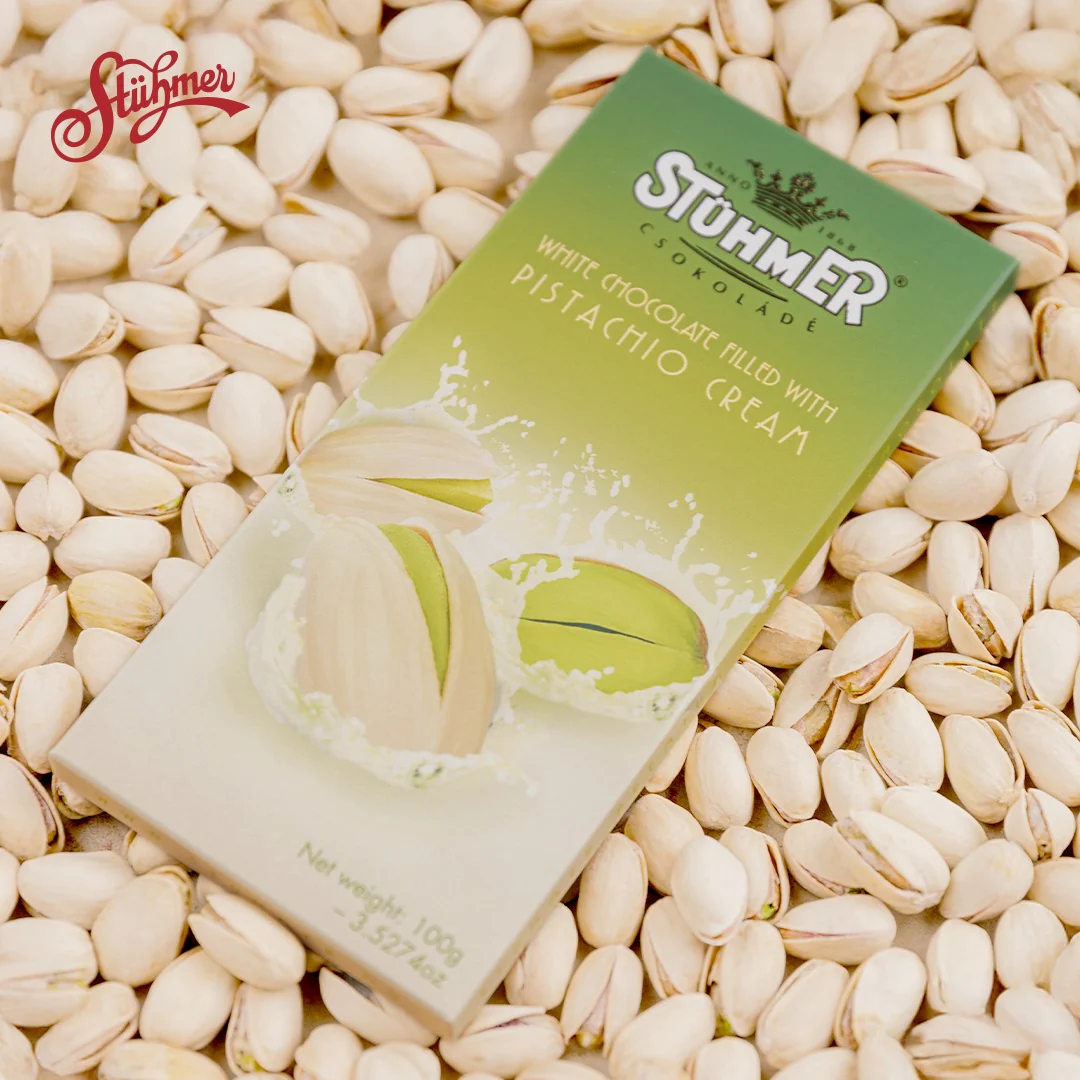 Pistachio Chocolate Bar 100g