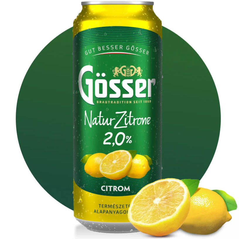 Gösser Radler Lemon Beer 0.5l