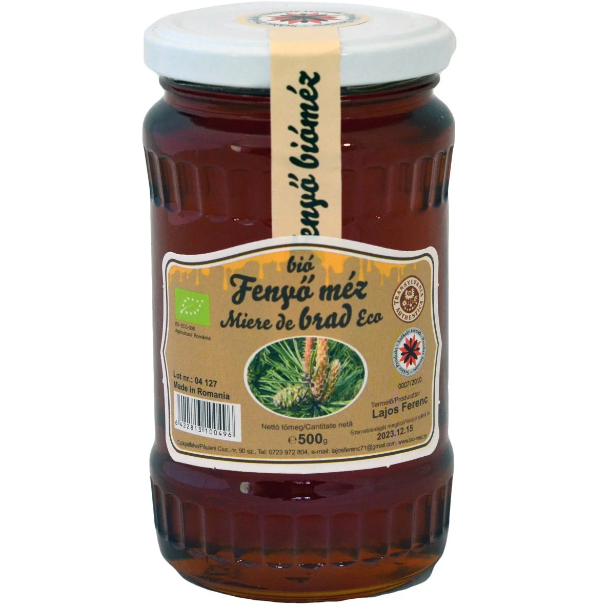 Organic Pine Honey 500g