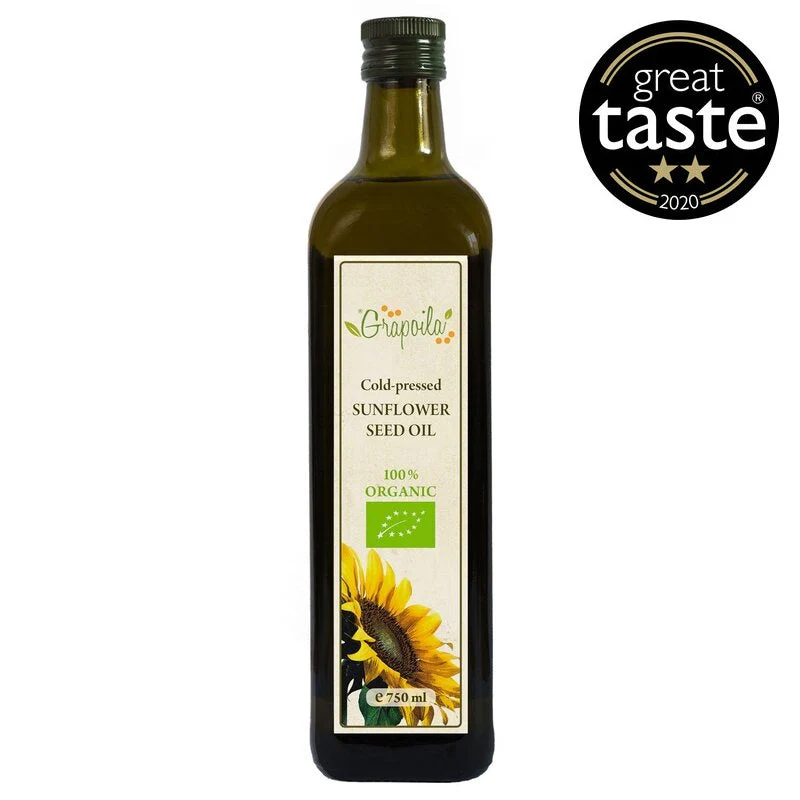 Organic Sunflower Oil 750ml
