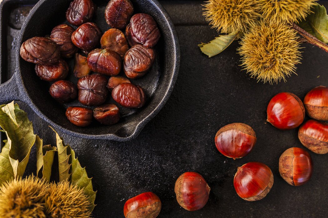 Whole Cooked Chestnuts 100g