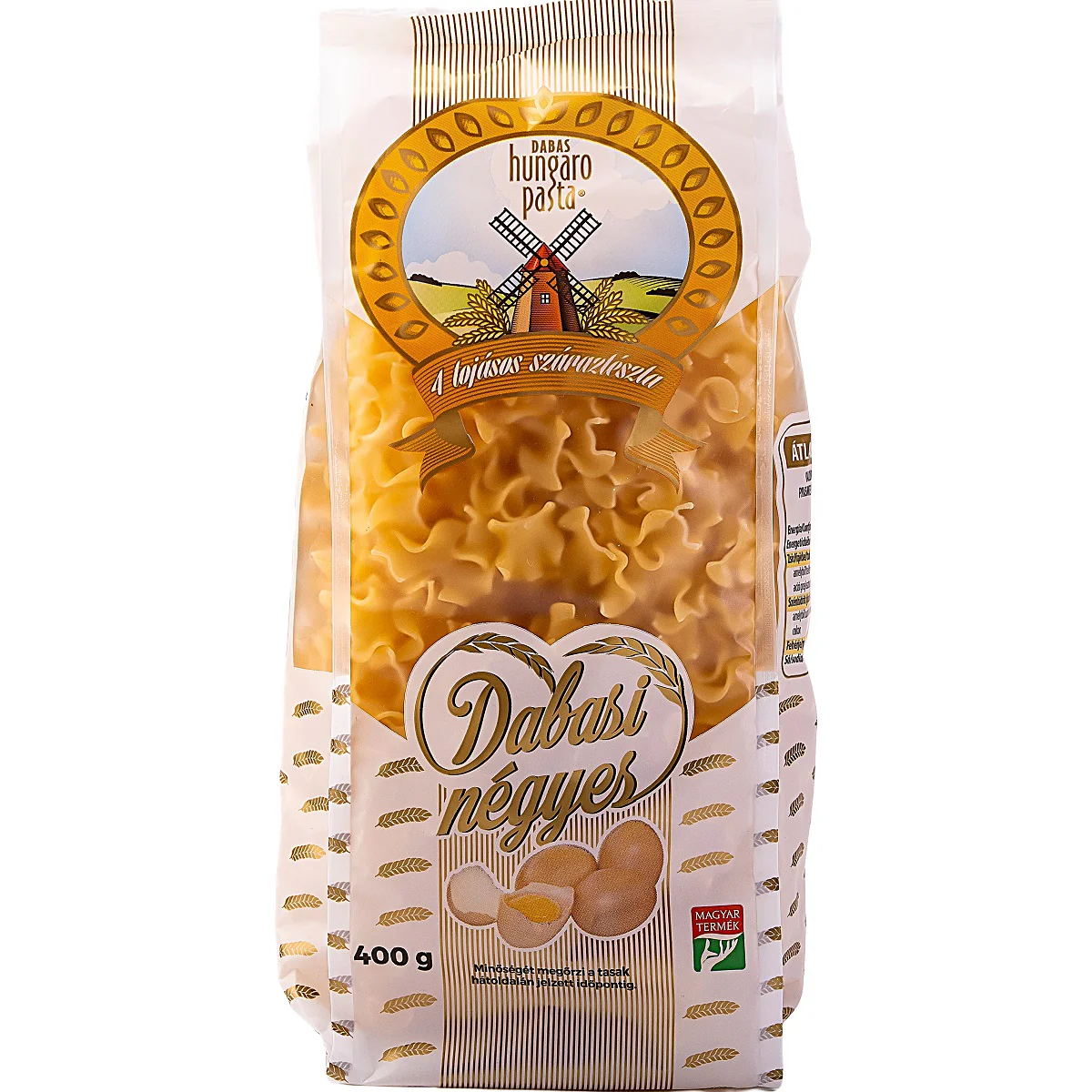 Lebbencs Tészta 400g - Fodros Kocka Pasta