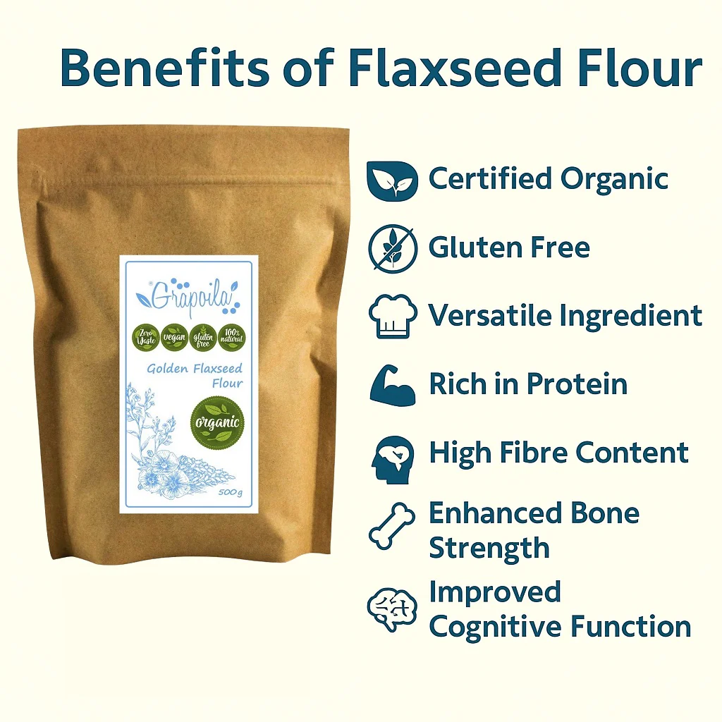 Organic Flaxseed Flour 500g