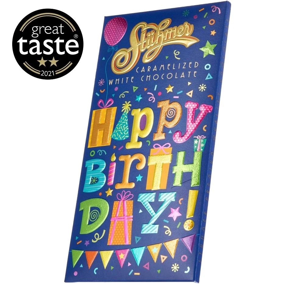 Happy Birthday!' Chocolate Bar 90g