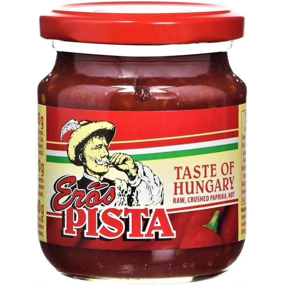 Erős Pista 200g - Hot Paprika Sauce